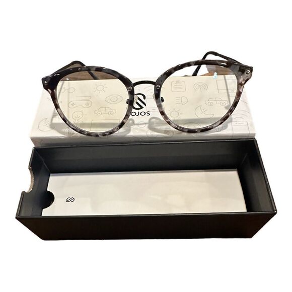 SOJOS SJ 9001 C1 0318 Tortoise Eyeglasses Frame 51-20-140mm B46mm / blue light - Picture 2 of 9